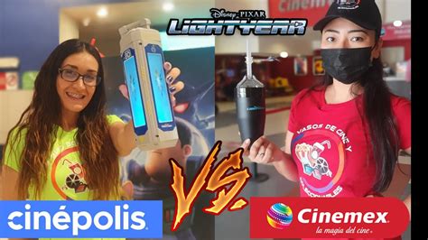 VERSUS CINEPOLIS VS CINEMEX VASO 3D LIGHTYEAR YouTube