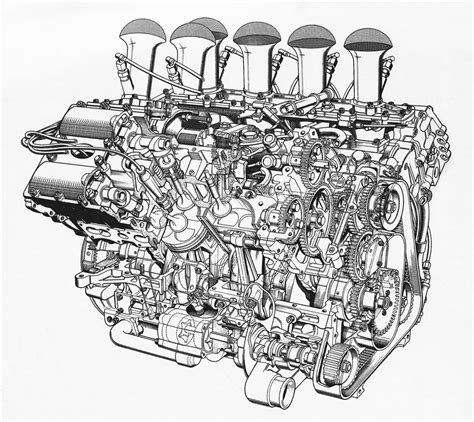 The Amazo Effect The Cutaway Diagram Files Ford Cosworth Dfv By EC9