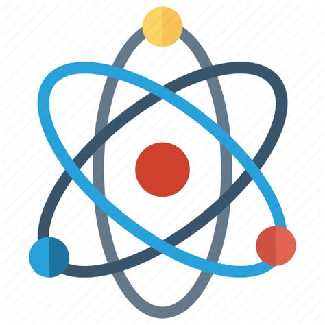 Atom Physics Quantum Science Icon Icon