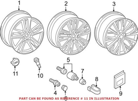 Genuine Oem Wheel Cap For Vw Audi W A Ebay