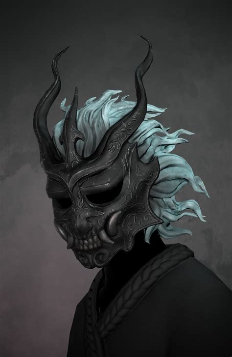 Artstation Oni Mask