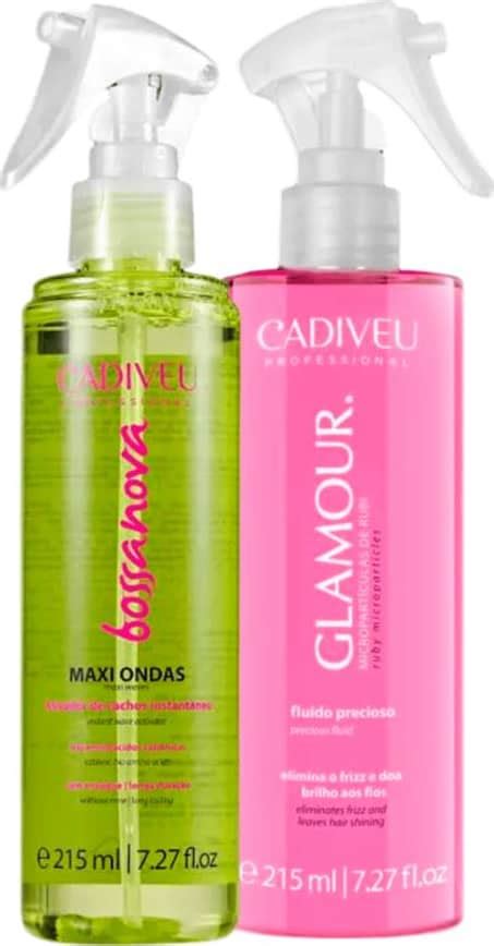 Kit Maxi Ondas Bossa Nova E Flu Do Glamour Ml Cadiveu