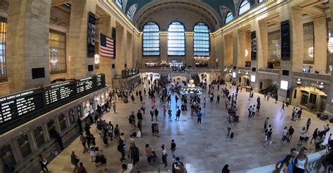 Aerial Footage Inside The Grand Central Station In Timelapse · Free ...