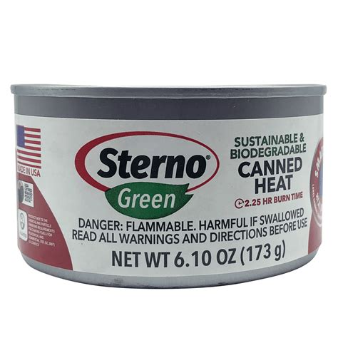 Sterno 2 25 Hour Canned Heat Ethanol Gel Chafing Fuel USDA Certified