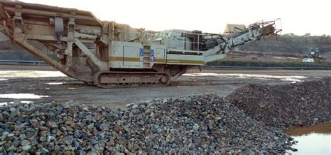 Digger Bidder Metso Lokotrack Lt Mobile Impact Crusher