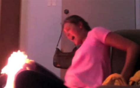 Video Is Miley Cyrus To Blame Girl Catches Fire Making Sexy Twerk