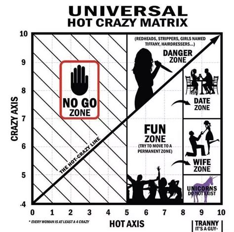 The All Important Hot Crazy Scale By Barney Stinson Patent Pending