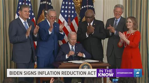 Biden Signs Inflation Reduction Act Wtsp