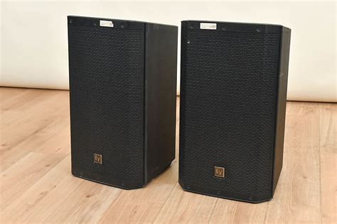 Electro Voice EV ZLX 12P 2 Way Powered Loudspeaker PAIR Reverb