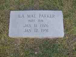 Ila Mae Parker M Morial Find A Grave