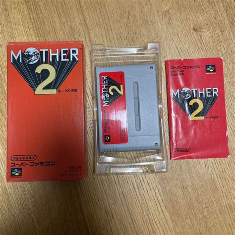 Yahooオークション Sfc スーパーファミコン Mother2ギーグの逆襲 マ