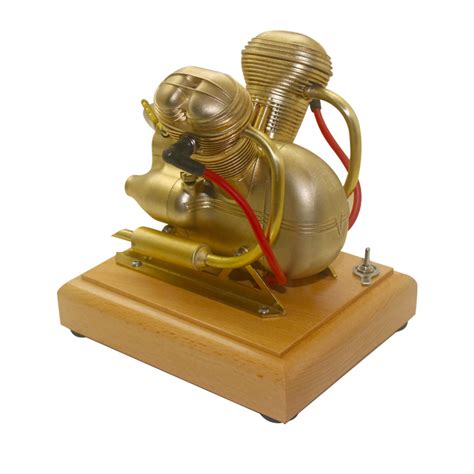 V35 32cc Mini Ohv Horizontal V Twin Four Stroke Gasoline Engine Inter