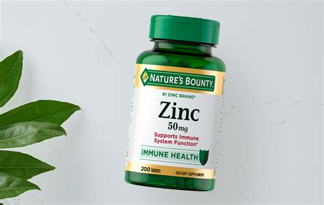 Zinc Supplements for Immune Support – Nature's Bounty