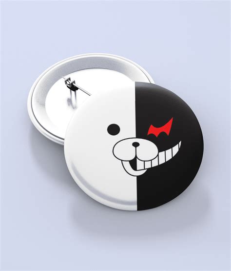 Buy Monokuma - Danganronpa Pin / Fridge Magnet • SOLIDPOP