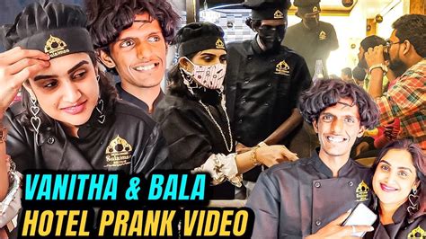 Vanitha And Kpy Bala Hotel Prank Video Sulaiman Biriyani Youtube