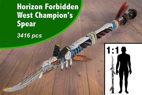 LEGO MOC Horizon Forbidden West 1 1 Scale Champion S Spear By Al3xW40