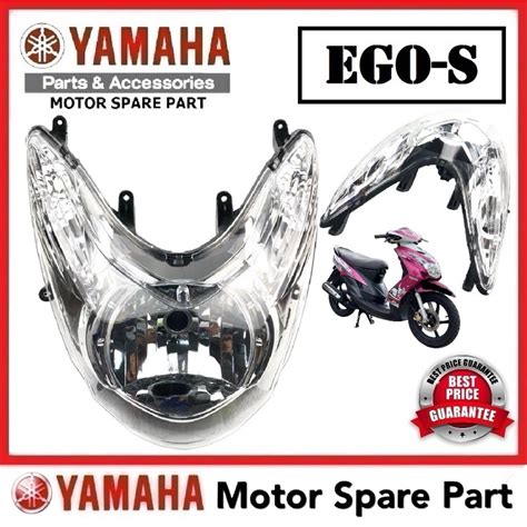 Yamaha Ego S Head Lamp Assy Lampu Depan Besar Front Light Headlamp