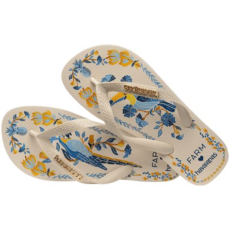 Chinelo Havaianas Farm Azulejo Havaianas