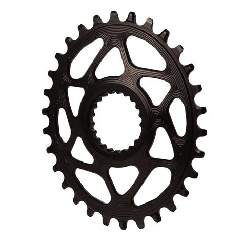 Placa Ovala Absolute Black Shimano XTR M9100 XT M8100 SLX M7100