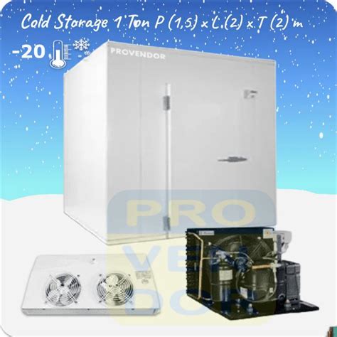 Harga Cold Room 1ton Produk Beku Frozen Mini Cold Storage