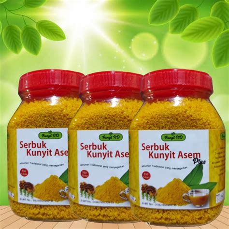 Jual Minuman Kunyit Asem Rd Gram Herbal Kunyit Asem Instant