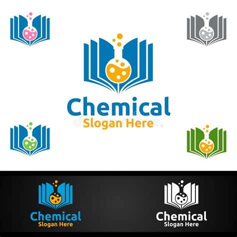 Logotipo De Laboratorio De Investigación Y Ciencia Química Para