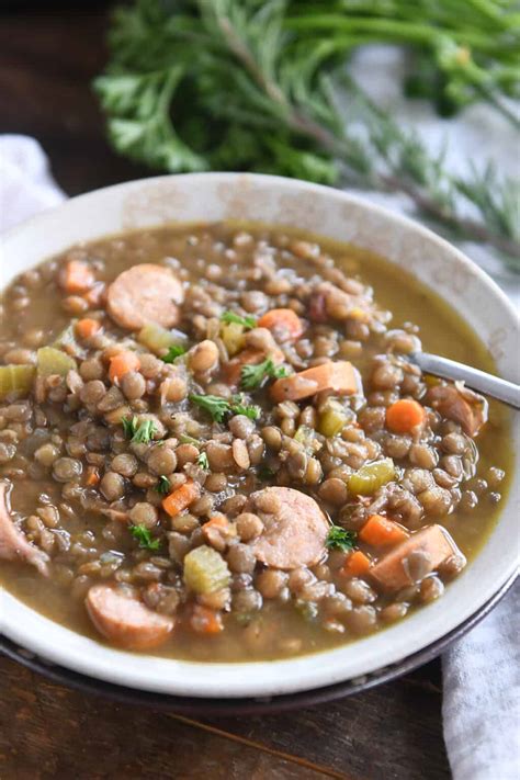 Amazing Leftover Ham Bone Lentil Soup Mel S Kitchen Cafe