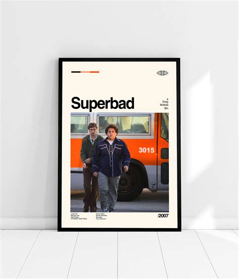 Superbad Movie Poster Superbad Poster Minimalist Art Etsy