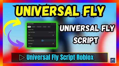 Universal Fly Script Roblox