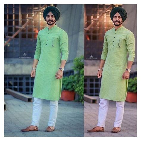 Latest 2020 Punjabi Actor And Singer Kurta Pajama Design Stylish