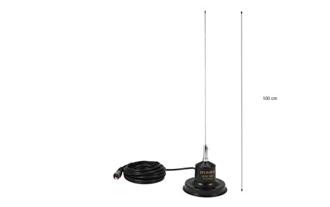 Maas Km Antenna With Magnetic Base Cb Mhz Length Mts