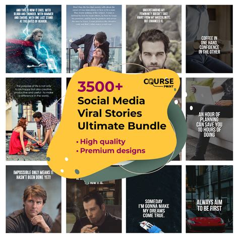 3500+ Social Media Viral Stories Ultimate Bundle - Coursepoint