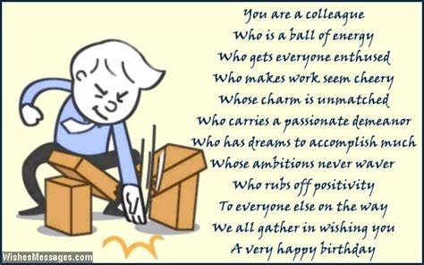 Birthday Poems for Colleagues – Page 2 – WishesMessages.com