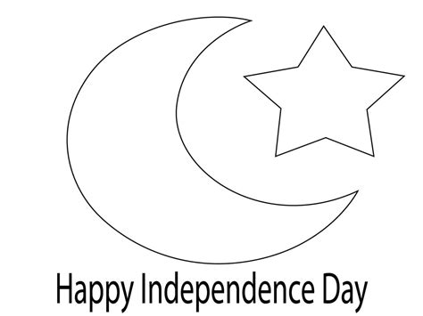 Independence Day Of Pakistan Coloring Page Download Print Or Color