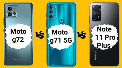 Moto G Vs Moto G G Vs Redmi Note Pro Plus G Youtube