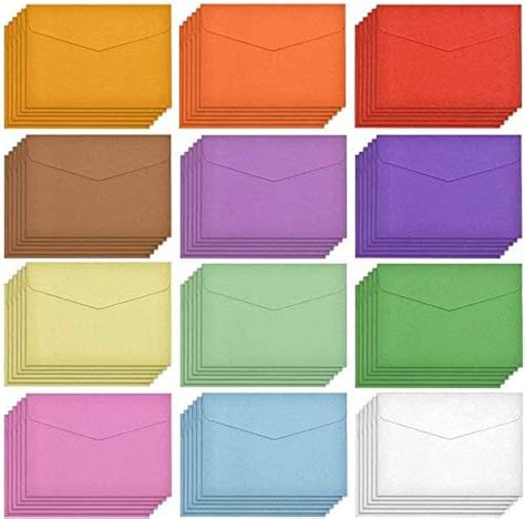 Pcs Mini Enveloppes Enveloppes Color Es Petites Enveloppes