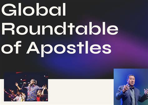 Global Roundtable Of Apostles — Ché Ahn Media