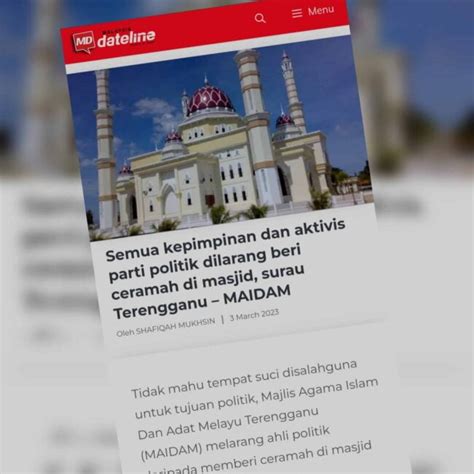 Dah Bulan Berlalu Apa Tindakan Maidam Terhadap Ahli Politik Masih