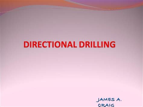 Pdf Drilling Engineering Directional Drilling Dokumen Tips