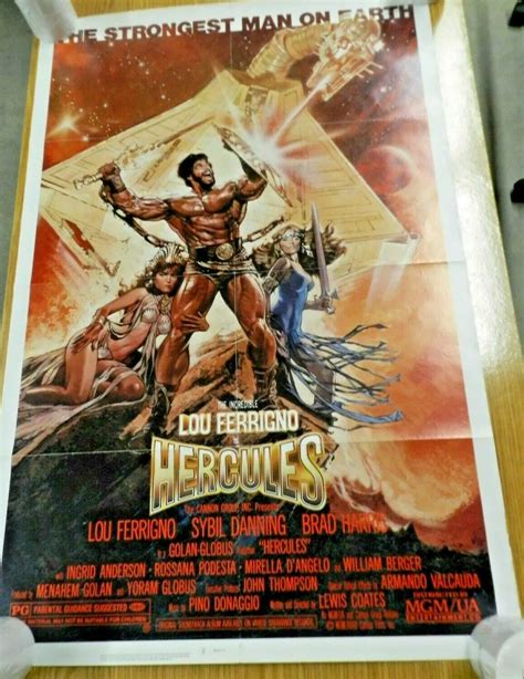 Lou Ferrigno Hercules Poster