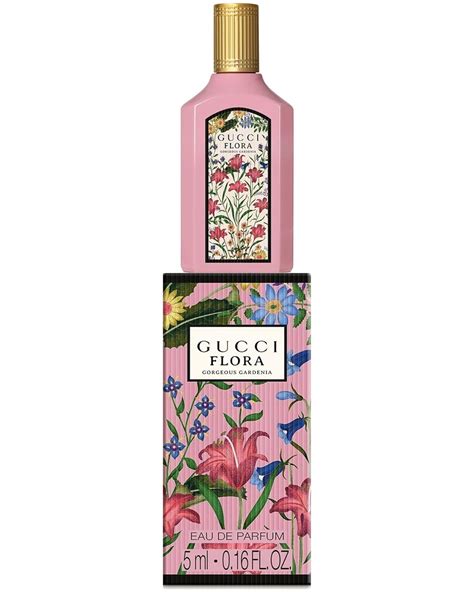 Gucci Flora Gorgeous Gardenia Eau De Parfum Mini Splash Top 0 16 Fl Oz