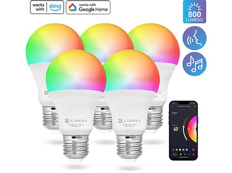 Lideka Led Lampe E Warmweiss Rgbww Kaltwei Warmwei Smart