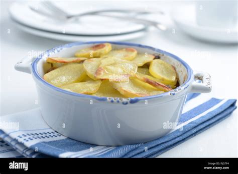 Lancashire Hot Pot With Meat And Potato Stock Photo Alamy