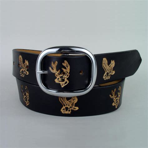 Custom Leather Name Belts, Big and Tall Belts, Money Belts