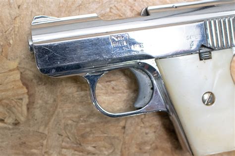 Raven Arms MP-25 25 ACP Police Trade-In Pistol with Nickel Finish ...