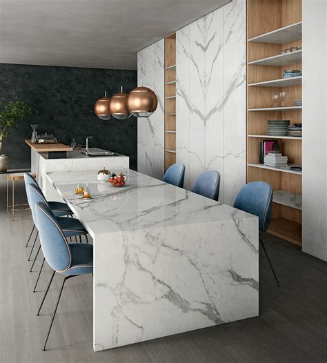 Top Cucina In Gres Il Marmo Calacatta Infinity The Engineered Surface