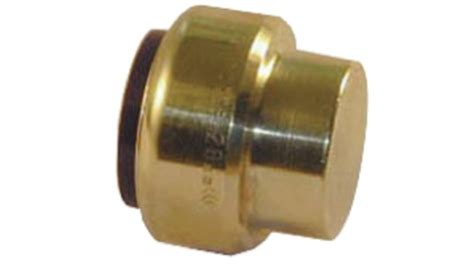 65874 Pegler Yorkshire Brass Pipe Fitting Straight Push Fit End Stop Female 22mm Rs