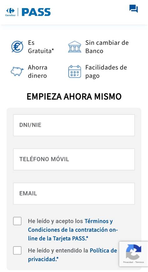 C Mo Solicitar La Tarjeta Pass Carrefour Paso A Paso Supermercados