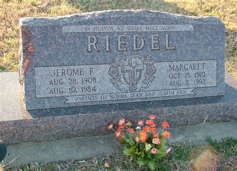 Margaret Barbara Brown Riedel 1910 1992 Find A Grave Memorial