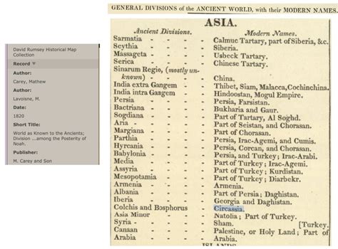 Using “text On Maps” Search To Explore The Mapping Of Circassia And The Circassian Genocide